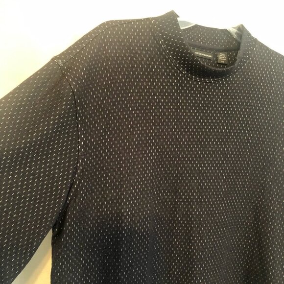 NWOT Men’s  Greg Norman Golf Warm Up Pullover Lg Black Mesh - Picture 5 of 9